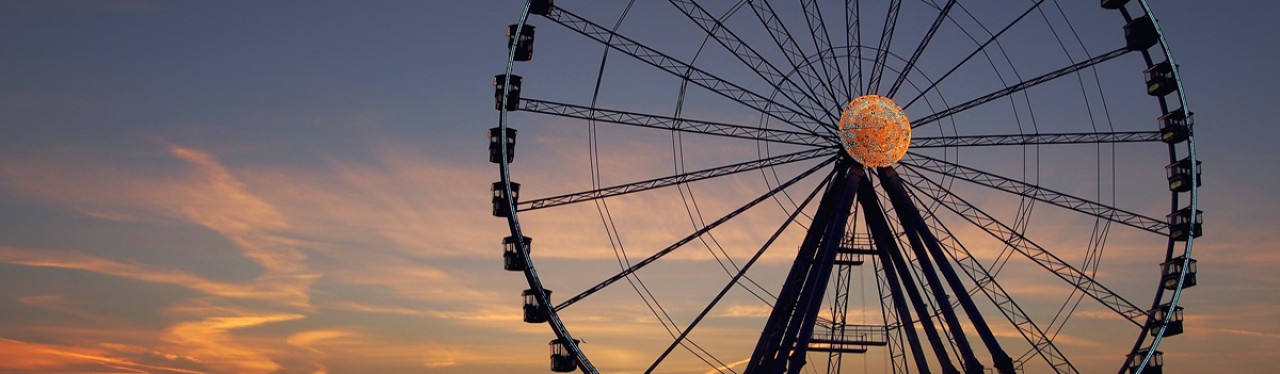 DAS RIESENRAD IN RIMINI